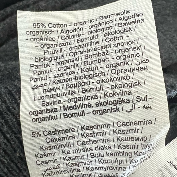 SELECTED HOMME Daniel Crewneck cotton and cashmere Sweater size XL - Picture 9 of 9